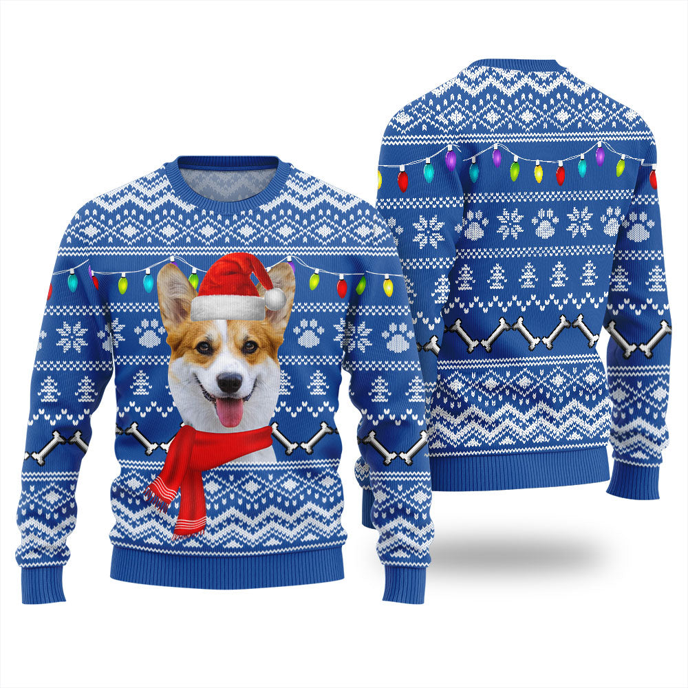 Custom Dog Ugly Christmas Sweater