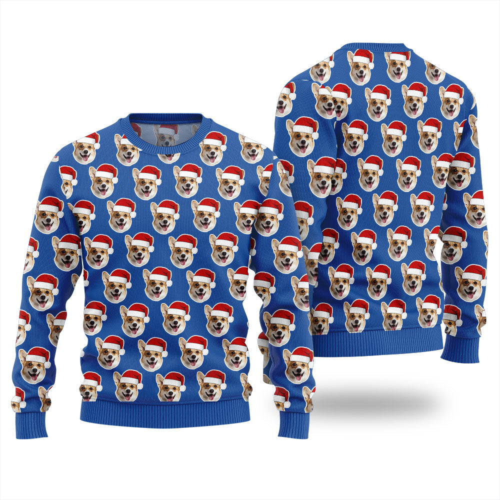 Custom Dog Ugly Sweater For Men
