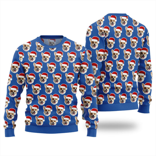 Custom Dog Ugly Sweater For Men