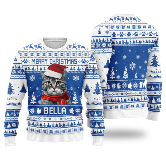 Custom Face Christmas Sweater Men