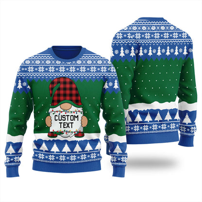 Custom Gnome Ugly Sweater For Women