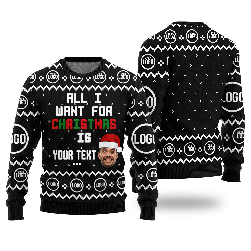 Custom Holiday Sweater Unisex
