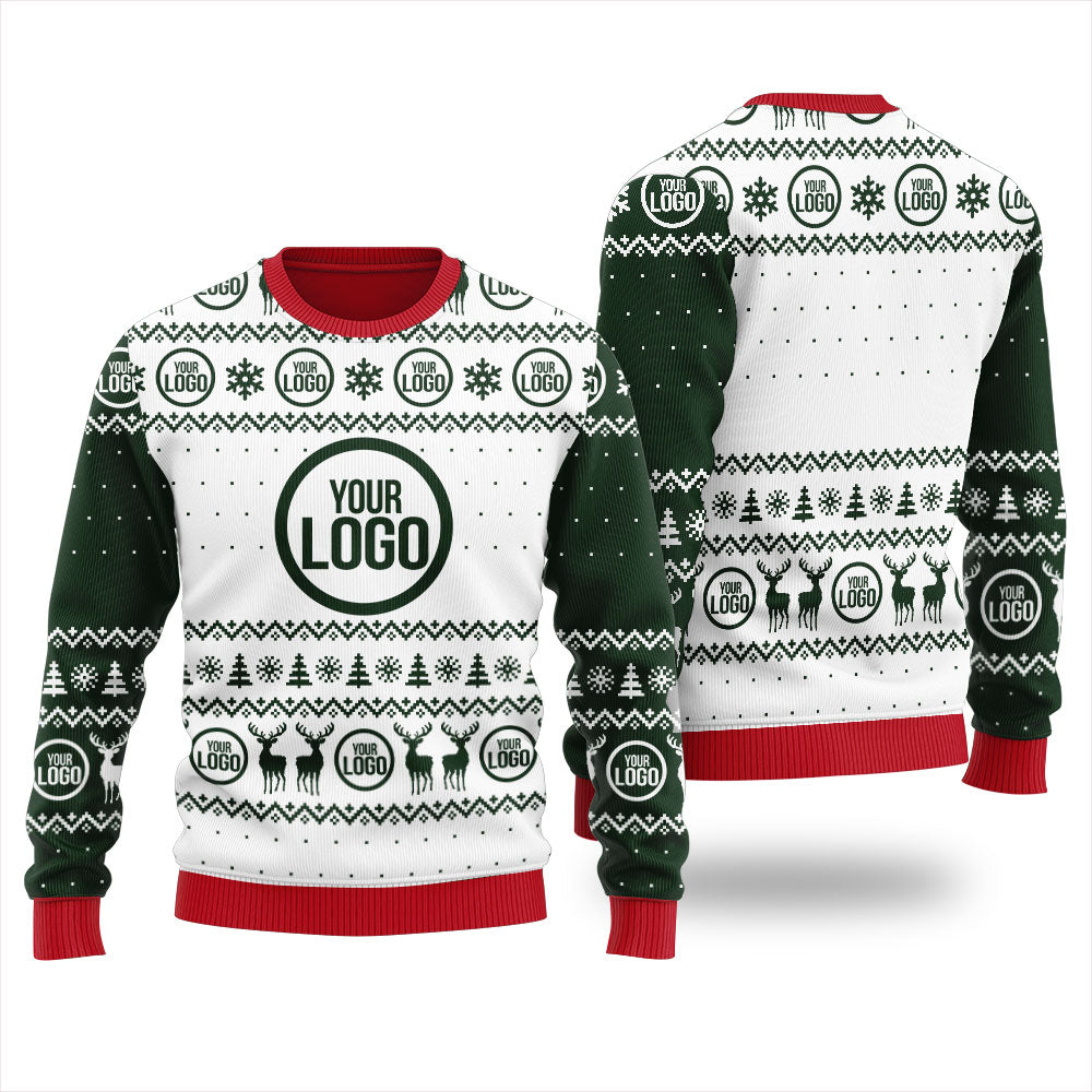 Custom Logo Christmas Ugly Sweater