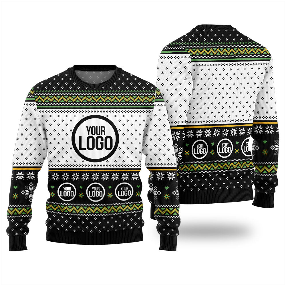 Custom Logo Christmas Ugly Sweater For Brand