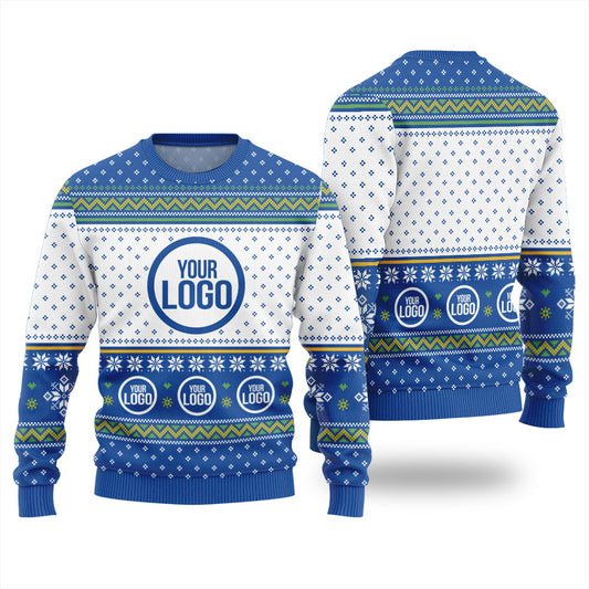 Custom Logo Christmas Ugly Sweater For Brand
