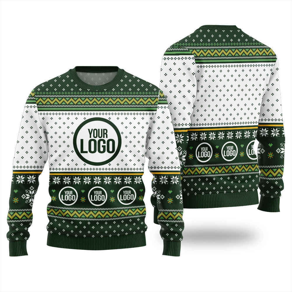 Custom Logo Christmas Ugly Sweater For Brand