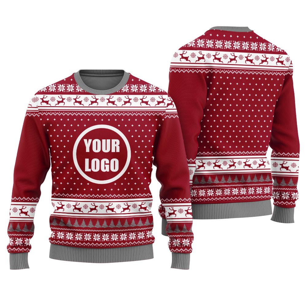 Custom Logo Nordic Christmas Sweater