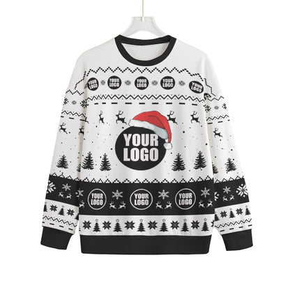 Custom Logo Plus Size Ugly Christmas Sweater