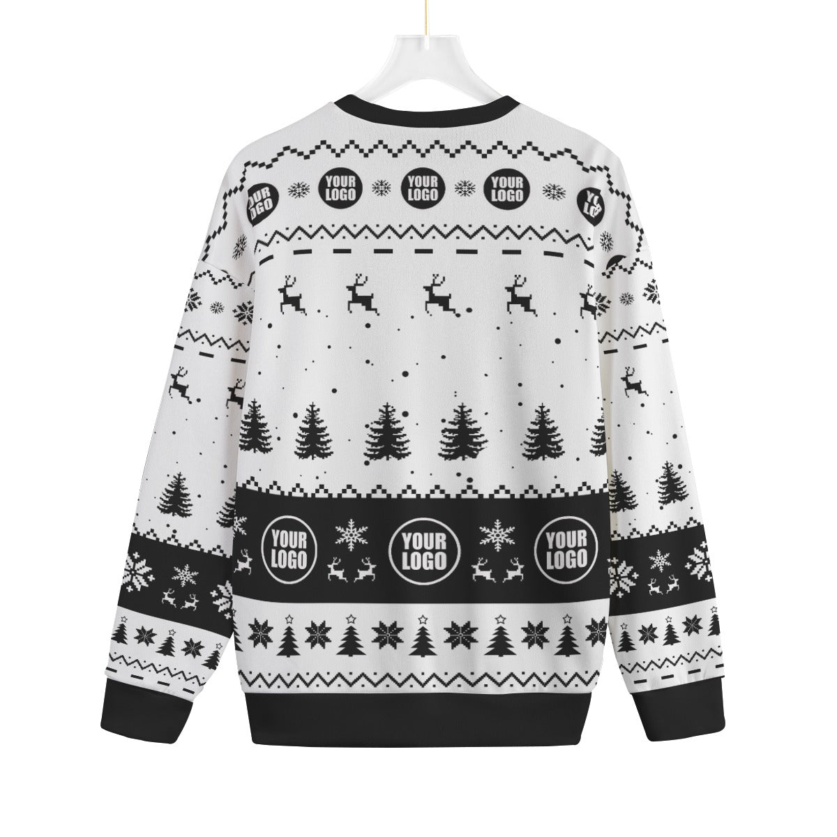 Custom Logo Plus Size Ugly Christmas Sweater