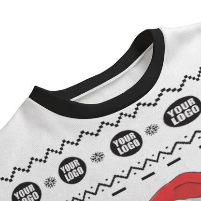 Custom Logo Plus Size Ugly Christmas Sweater