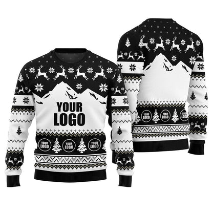 Custom Logo Ugly Christmas Sweater For Brand