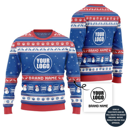Custom Logo Ugly Christmas Sweater For Bulk Order
