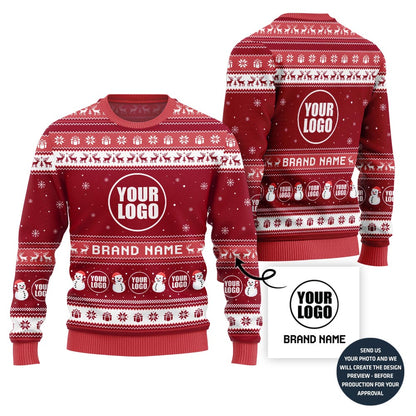 Custom Logo Ugly Christmas Sweater For Bulk Order