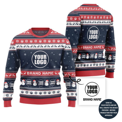 Custom Logo Ugly Christmas Sweater For Bulk Order