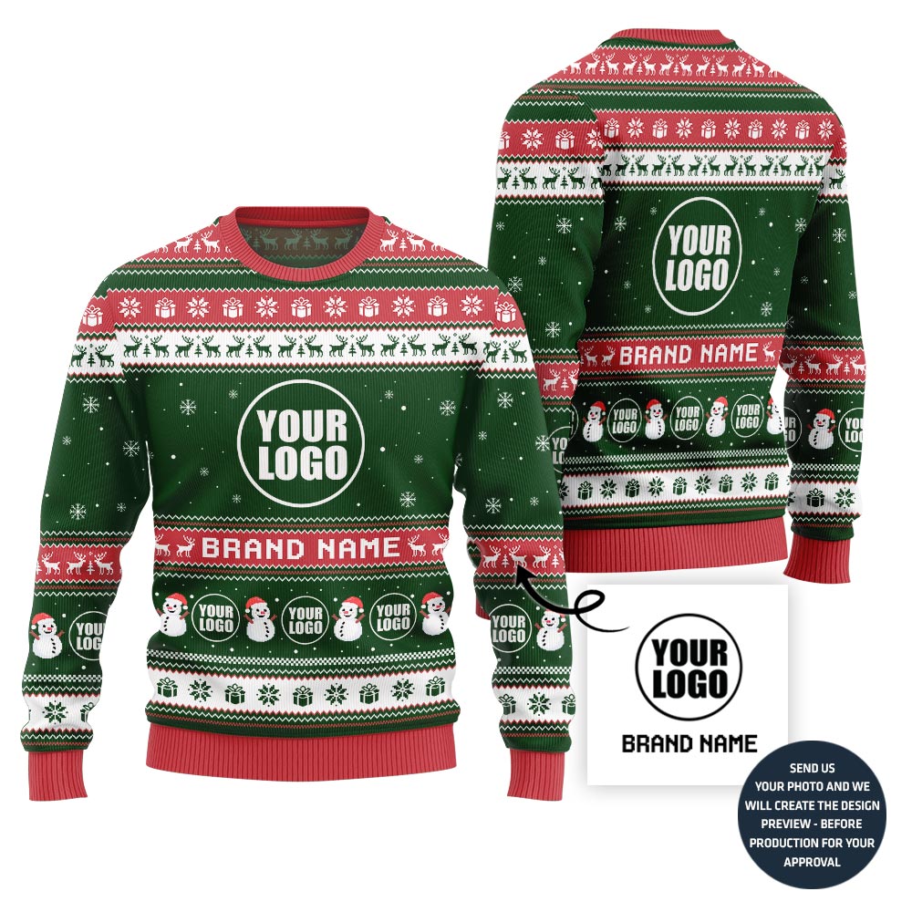Custom Logo Ugly Christmas Sweater For Bulk Order