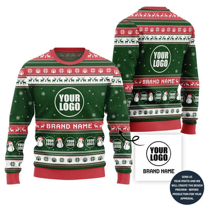 Custom Logo Ugly Christmas Sweater For Bulk Order