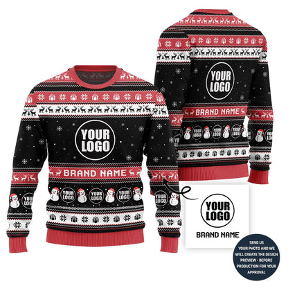 Custom Logo Ugly Christmas Sweater For Bulk Order