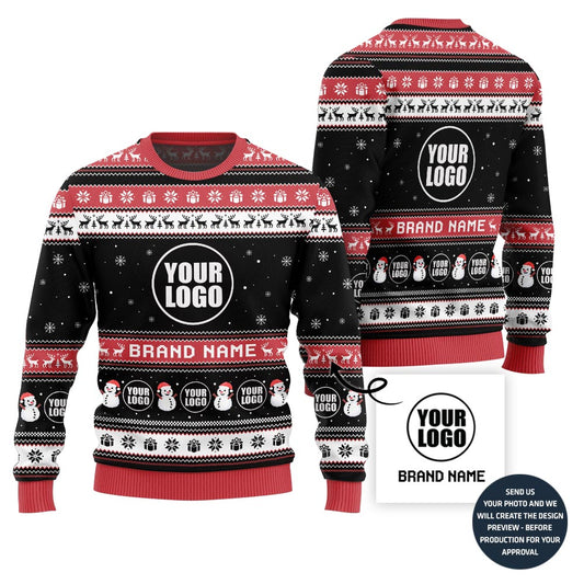 Custom Logo Ugly Christmas Sweater For Bulk Order