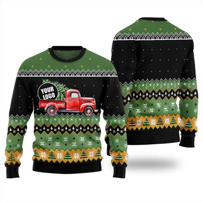 Custom Logo Ugly Christmas Sweater For Unisex