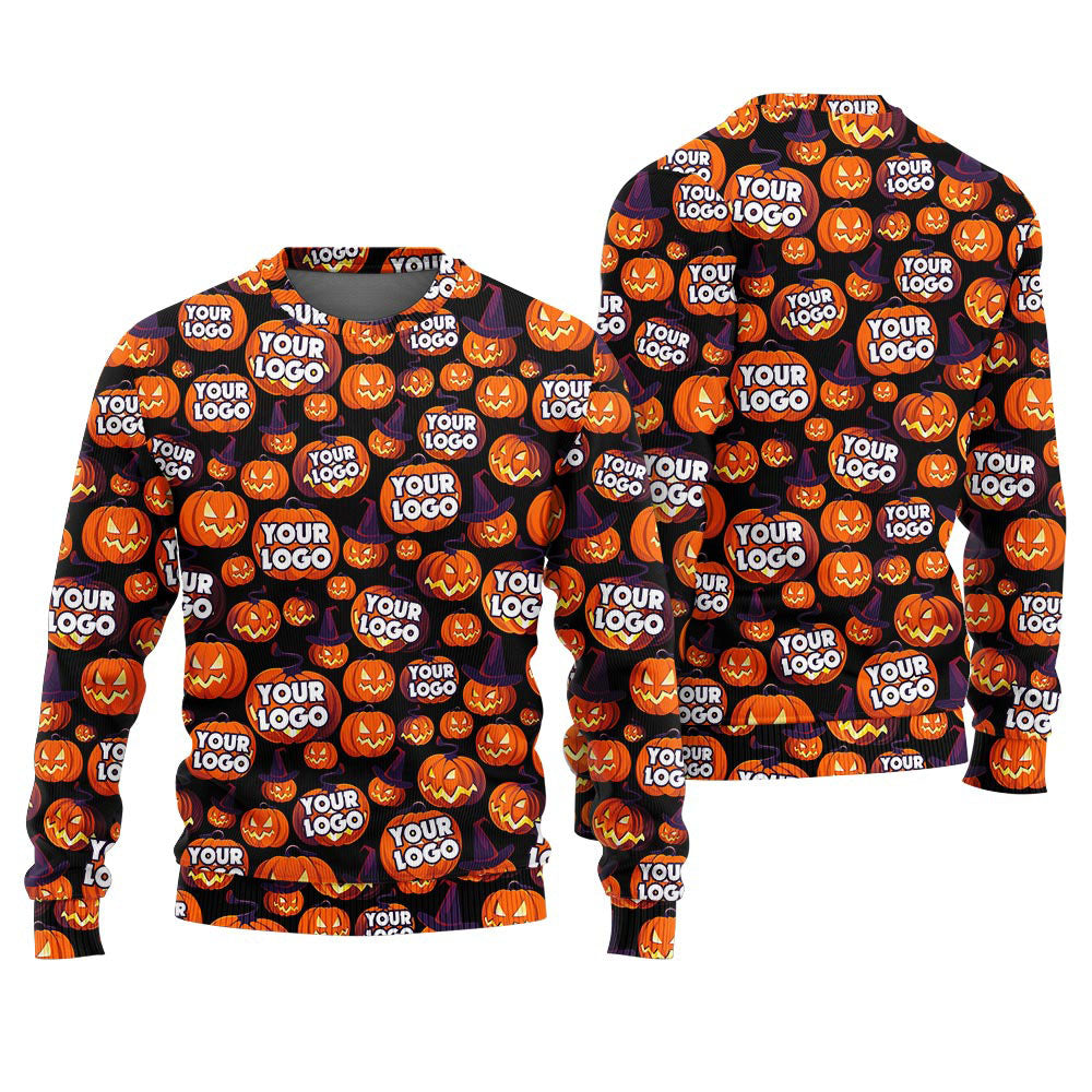 Custom Logo Ugly Halloween Sweaters