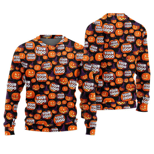 Custom Logo Ugly Halloween Sweaters