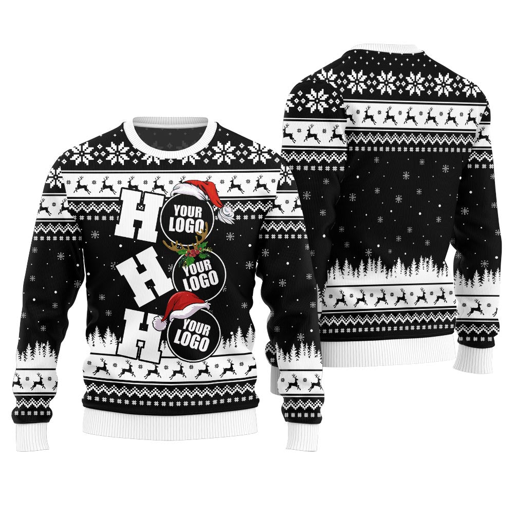 Custom Logo Ugly Holiday Sweater