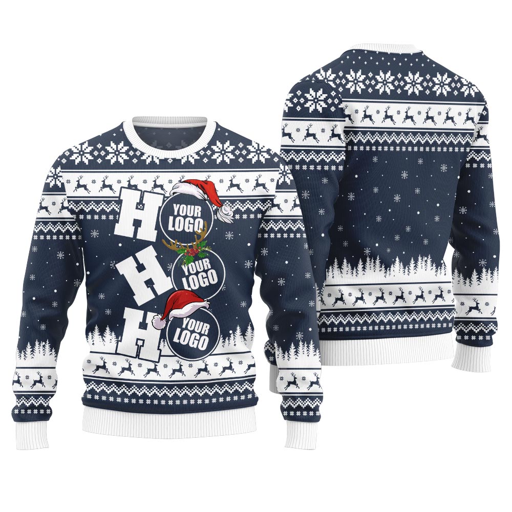 Custom Logo Ugly Holiday Sweater