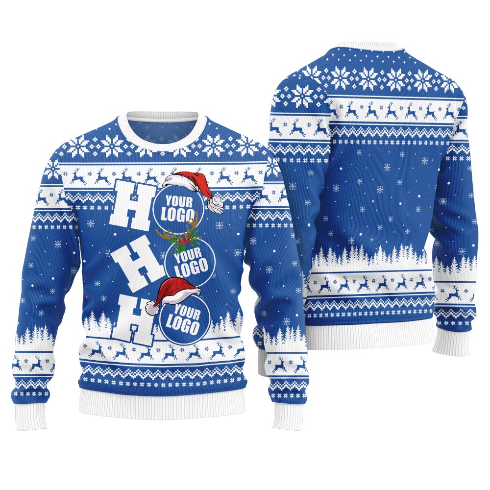 Custom Logo Ugly Holiday Sweater