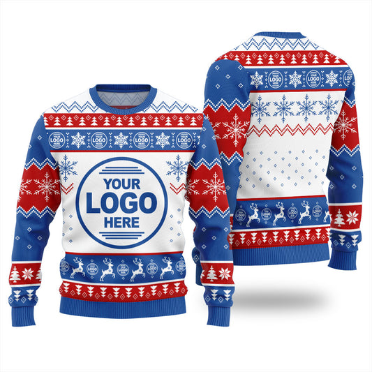 Custom Logo Womens Ugly Christmas Sweater