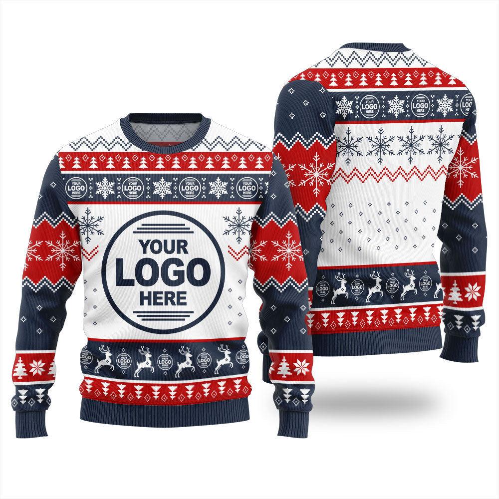 Custom Logo Womens Ugly Christmas Sweater