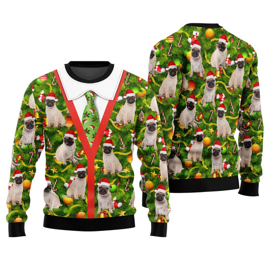 Custom Pet Allover Ugly Christmas Sweater