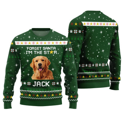 Custom Pet And Name Funny Ugly Christmas Sweater