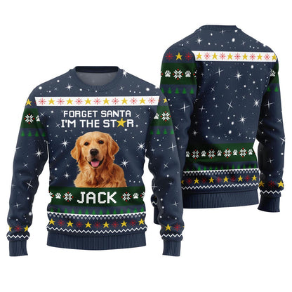 Custom Pet And Name Funny Ugly Christmas Sweater