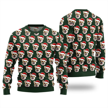 Custom Pet Christmas Sweater Unisex
