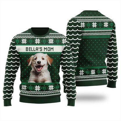 Custom Pet Ugly Christmas Sweater For Women