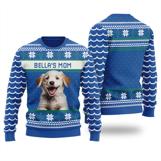 Custom Pet Ugly Christmas Sweater For Women
