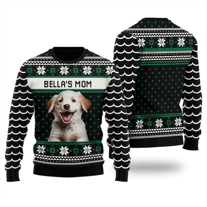 Custom Pet Ugly Christmas Sweater For Women