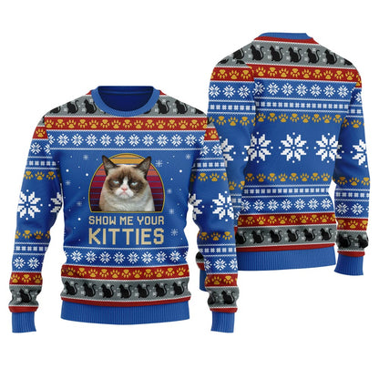 Custom Pet Ugly Christmas Sweater Unisex
