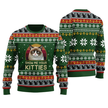Custom Pet Ugly Christmas Sweater Unisex