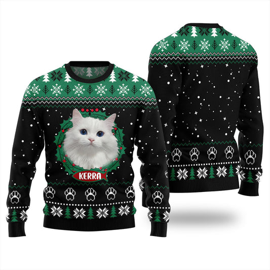 Custom Pet With Name Ugly Christmas Sweater