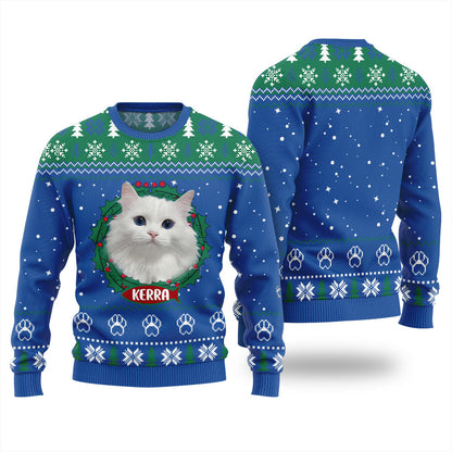 Custom Pet With Name Ugly Christmas Sweater