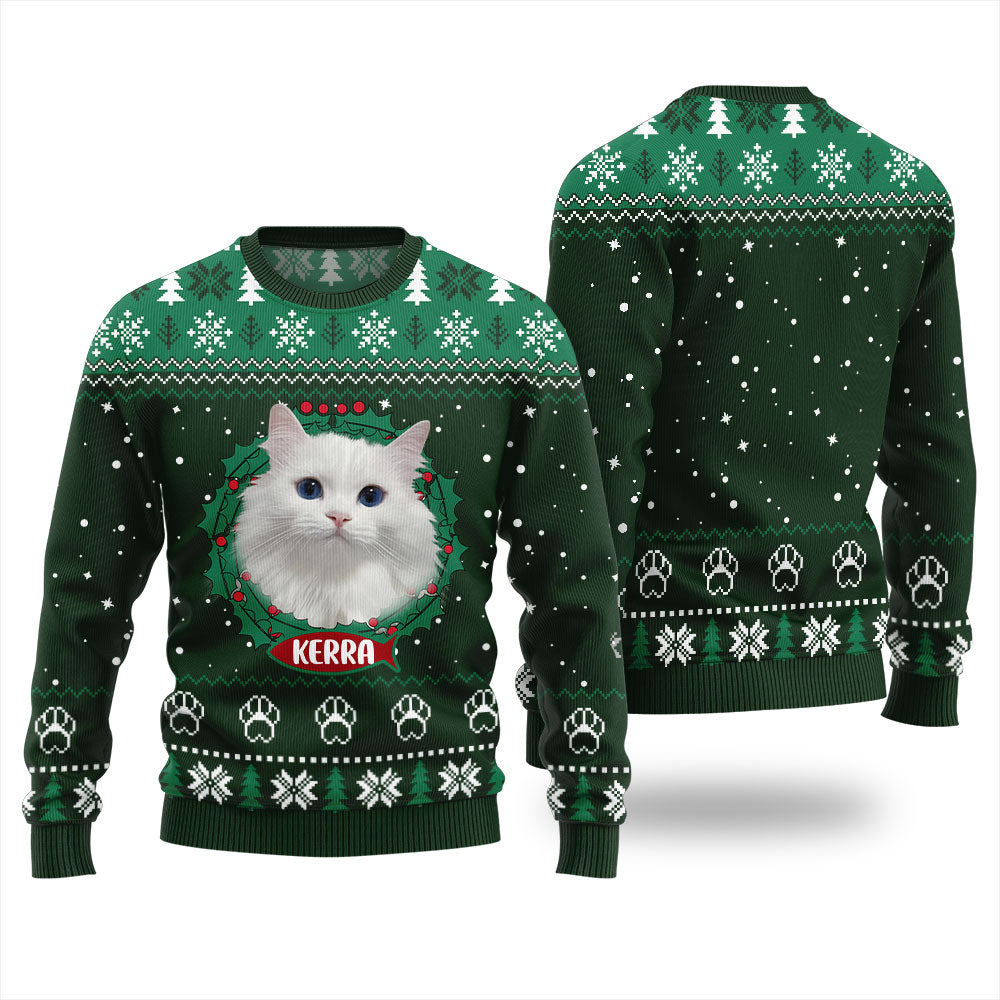 Custom Pet With Name Ugly Christmas Sweater