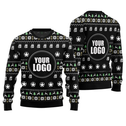 Unique Custom Ugly Christmas Sweater With Your Logo
