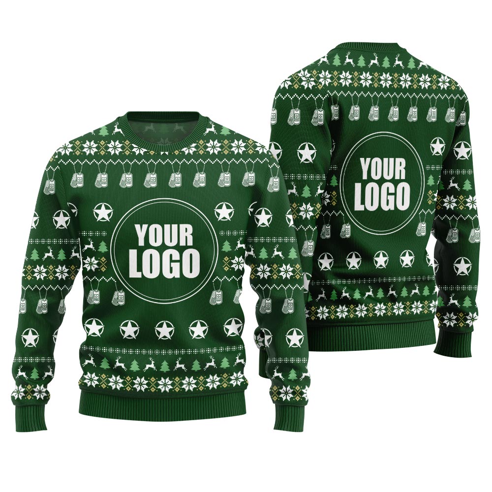 Unique Custom Ugly Christmas Sweater With Your Logo