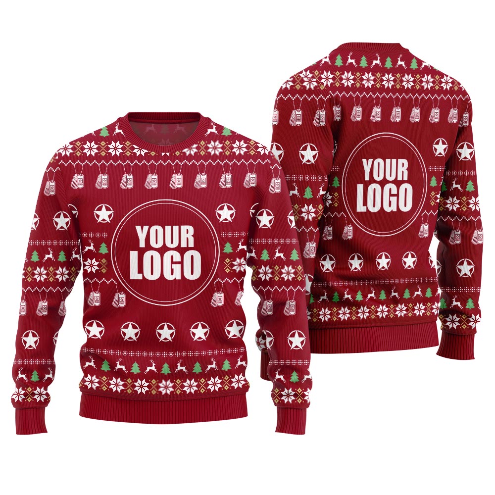 Unique Custom Ugly Christmas Sweater With Your Logo