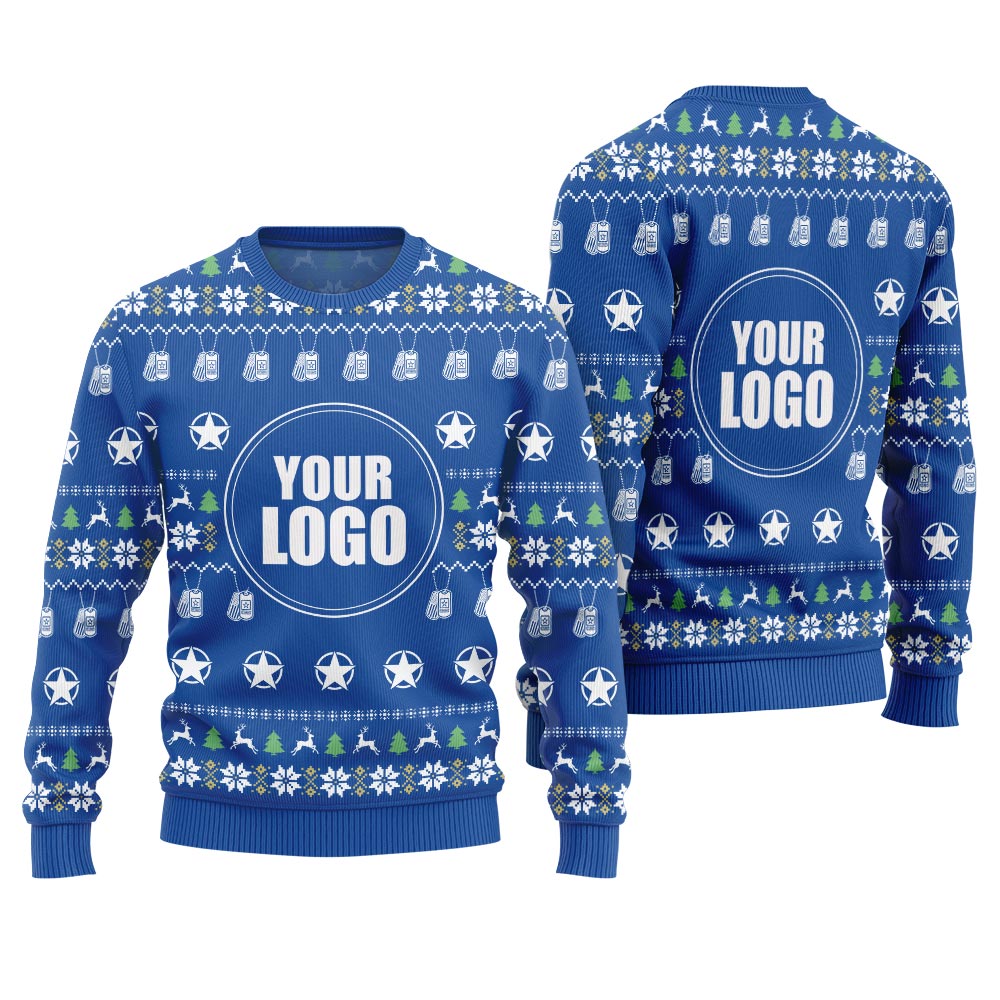 Unique Custom Ugly Christmas Sweater With Your Logo