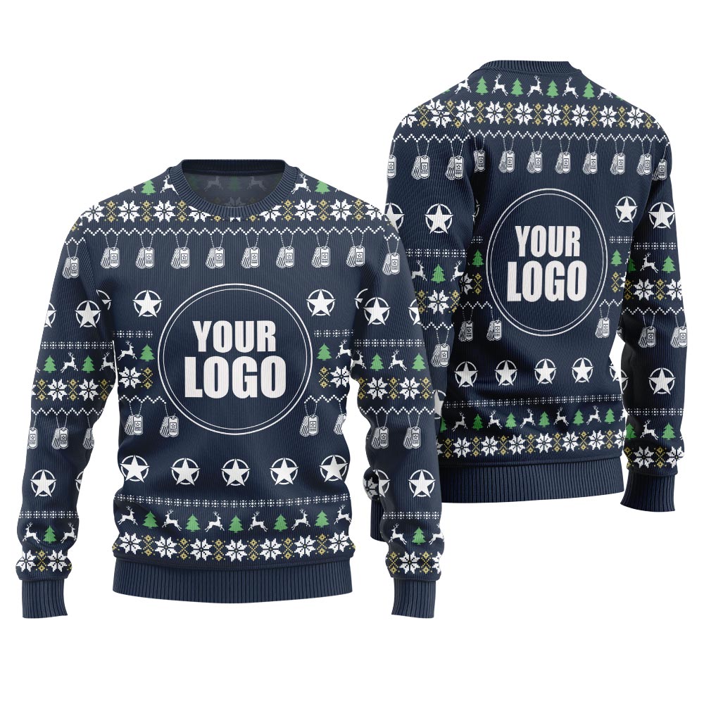 Unique Custom Ugly Christmas Sweater With Your Logo