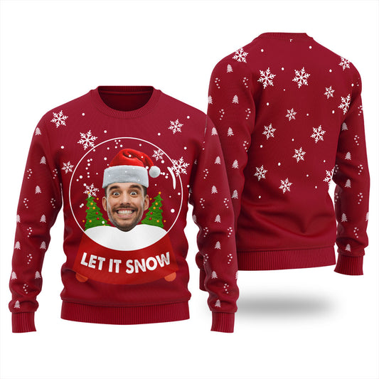 Custom Ugly Sweater For Christmas | Personalized Christmas Sweater Adults