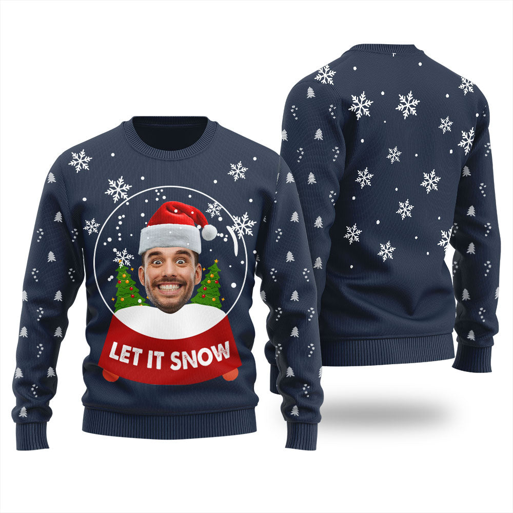 Custom Ugly Sweater For Women | Women's Ugly Christmas Sweater Personalized