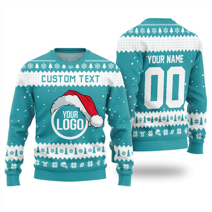 Custom Ugly Sweater With Logo For Men